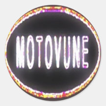 Néon de MOTOVUNE Autocollant