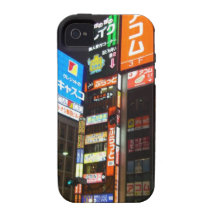 Néon de Tokyo iPhone 4 Case