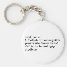 nerd sleutelhanger