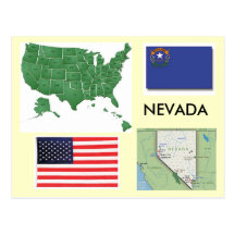 Nevada, de V.S. Wens Kaart