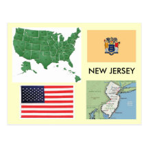 New Jersey, de V.S. Wenskaarten
