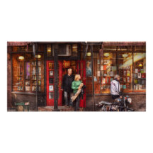 New York - magasin - Greenwich Village - les trois Modèle Pour Photocarte
