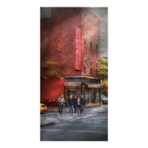 New York - magasin - la vieille épicerie fine Cartes De Vœux Avec Photo