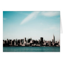 New York Skyline Cartes De Vœux