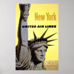 New York Statue Of Liberty Poster