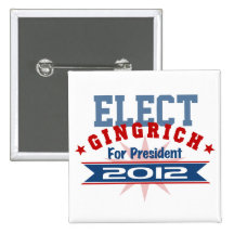 Newt Gingrich 2012 Badge