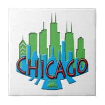 Newwave d'horizon de Chicago primaire Carreaux