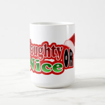 Nice conception vilaine des textes de Noël Mug À Café