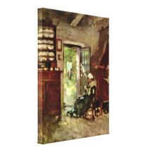 Nicolae Grigorescu - intérieur dans Vitre Impression Sur Toile