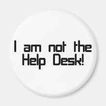 Niet Helpdesk Koelkast Magneetjes