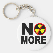 Niet meer Anti-nucleaire Slogan Sleutelhangers