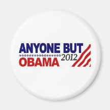 N'importe qui mais Obama 2012 Aimant