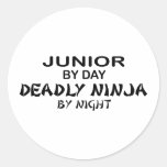 Ninja mortel par nuit - junior adhésifs