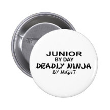 Ninja mortel par nuit - junior badge
