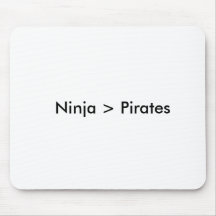 Ninja > pirates tapis de souris