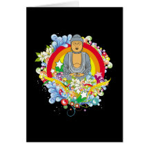 Nirvana Bouddha Carte De Vœux