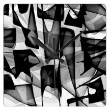 NITRO - horloge abstraite