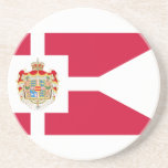Niveau royal drapeau de Danemark, Groenland Dessous De Verre