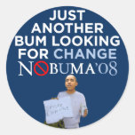 Nobuma die de Stickers van de Verandering zoeken