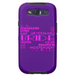 Noces nuptiales de douches de jeunes mariées : Qua Coque Galaxy S3