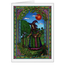 Noël, arbre deux cartes de vœux