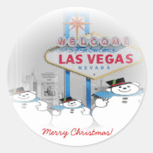 Noël de bonhommes de neige de Las Vegas Joyeux ! A