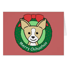 Noël de chiwawa cartes