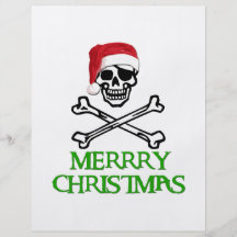Noël de pirate prospectus en couleur