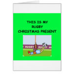 Noël de RUGBY Cartes