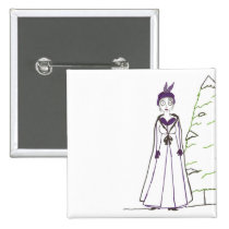 Noël déplaisant de Jane Austen badges publicitaires