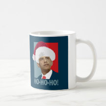 Noël d'Obama Ho Ho Ho Tasses