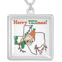 Noël du Texas Collier Personnalisé