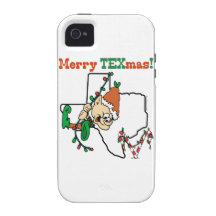 Noël du Texas Coques iPhone 4