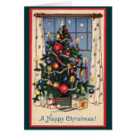 Noël heureux cartes de vœux