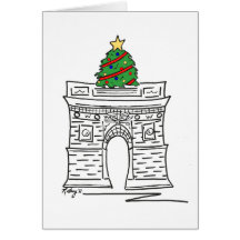 Noël IV de New York Cartes De Vœux
