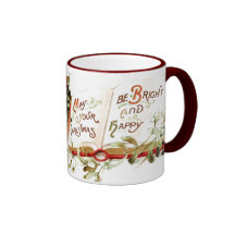Noël lumineux et heureux mug