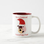 Noël MOO-y et jours heureux de Hoggy ! Mugs
