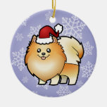 Noël Pomeranian Ornement De Noël
