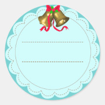 Noël StickerLabel Adhésif