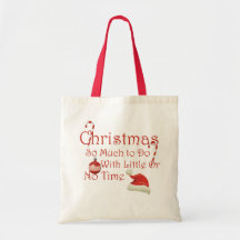 Noël tellement à faire sac de toile