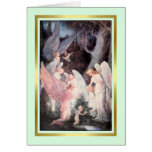 Noël vintage carte de vœux