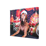 Noël - Vizsla - Budda Toiles Tendues