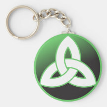 Noeud celtique de trinité porte-clefs