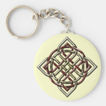 Noeud celtique Keychain de bouclier Porte-clés