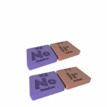 Noir as No Nobelium and Ir Iridium Polo T-shirts