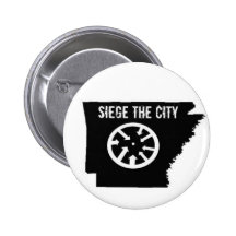Noir de bouton badge