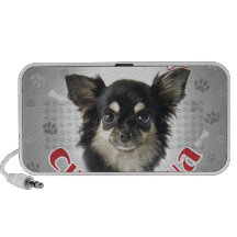 Noir de chiwawa haut-parleur notebook