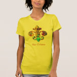 NOLA a peint Fleur de lis (4) T-shirts