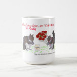 Nom de l'écureuil Couple.Change de Valentine Mugs