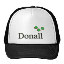 Nom d'Irlandais de Donall Casquettes De Camionneur